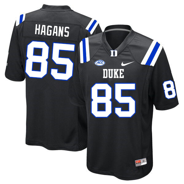 Duke Blue Devils #85 Sahmir Hagans College Football Jerseys Sale-Black